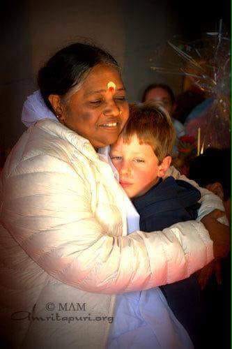 Amma hugging